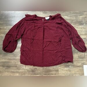 Universal Thread Ruffled Top